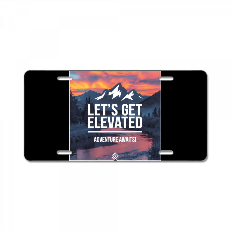 Adventure Awaits License Plate | Artistshot