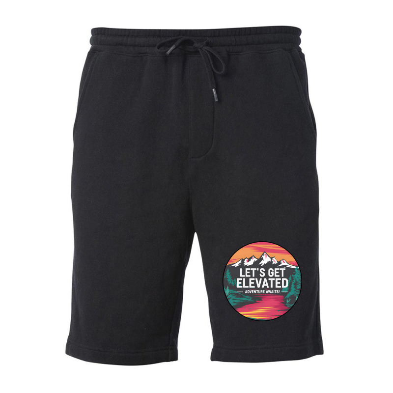 Quotes Adventure Awaits Fleece Short | Artistshot