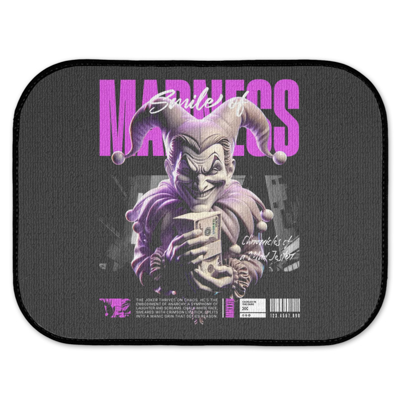 Smile Of Madness Rear Car Mat | Artistshot