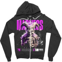 Smile Of Madness Zipper Hoodie | Artistshot