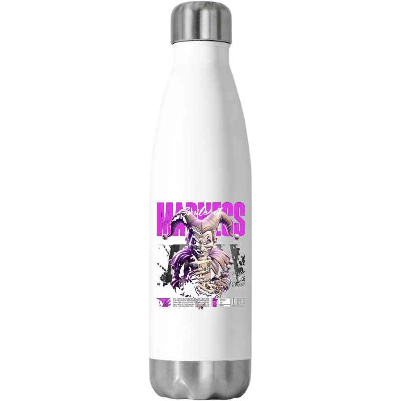 Smile Of Madness Stainless Steel Water Bottle | Artistshot