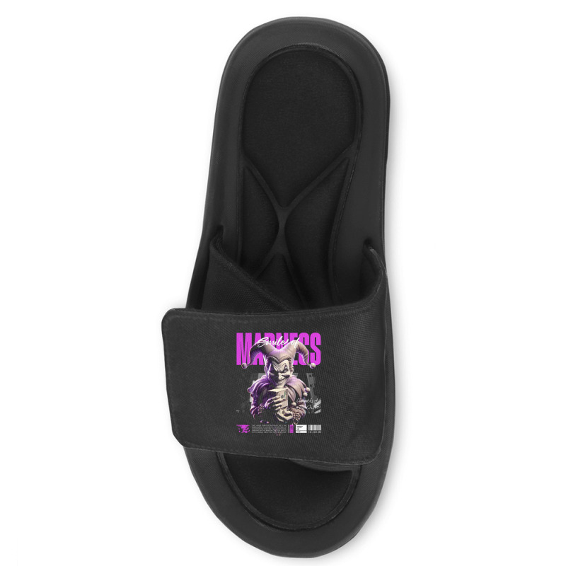 Smile Of Madness Slide Sandal | Artistshot