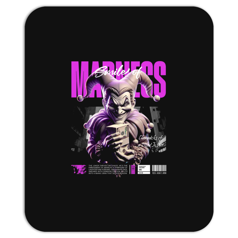 Smile Of Madness Mousepad | Artistshot