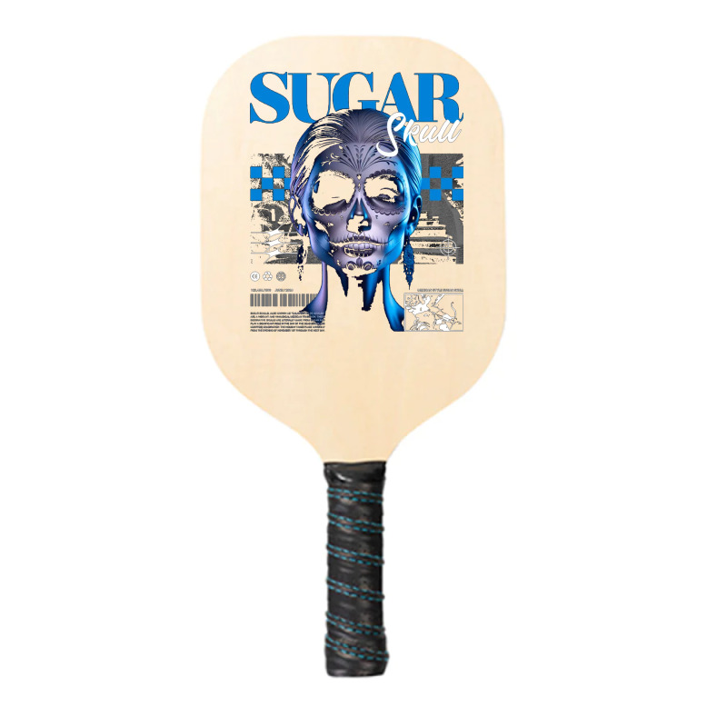 Sugar Skull Girl Pickleball Paddle | Artistshot