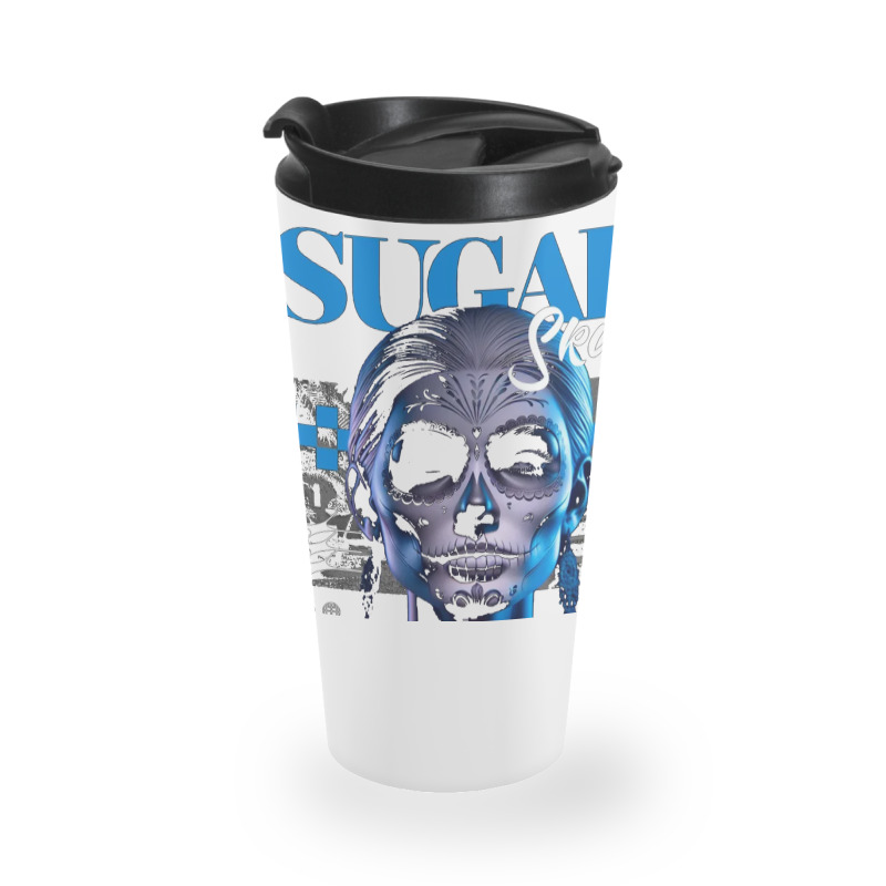 Sugar Skull Girl Travel Mug | Artistshot