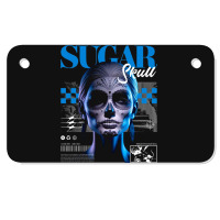 Sugar Skull Girl Motorcycle License Plate | Artistshot