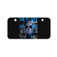 Sugar Skull Girl Bicycle License Plate | Artistshot