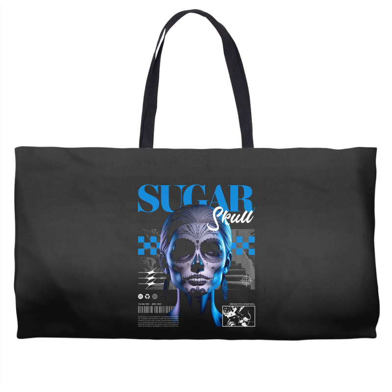 Sugar Skull Girl Weekender Totes | Artistshot