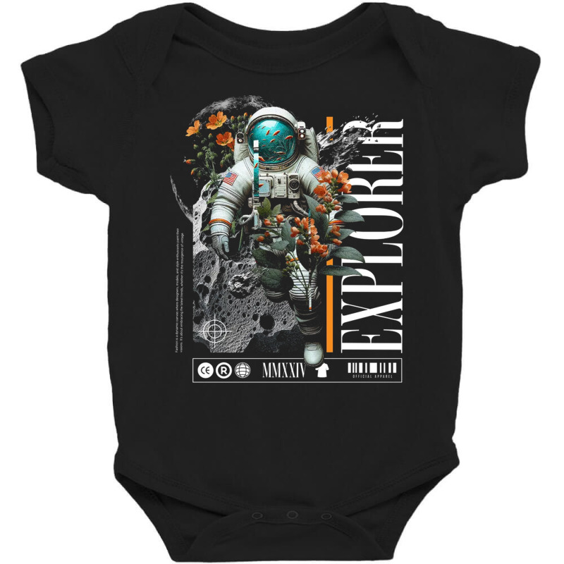 The Explorer Baby Bodysuit | Artistshot