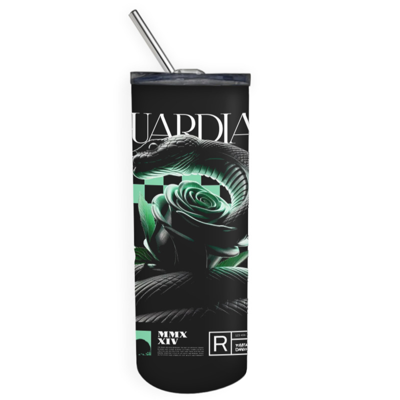 The Guardian Skinny Tumbler | Artistshot