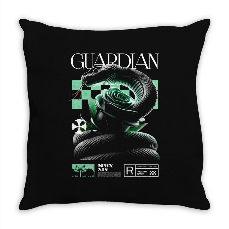 The Guardian Throw Pillow | Artistshot