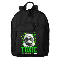 Toxic Gas Mask Ecology Concept Basic Backpack | Artistshot