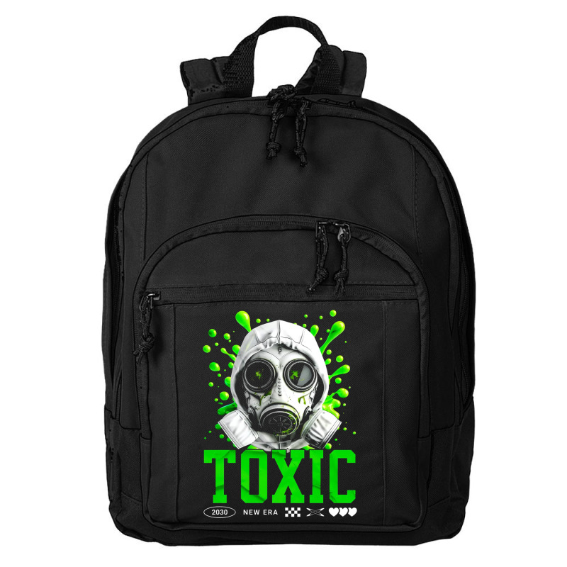 Toxic Gas Mask Ecology Concept Basic Backpack | Artistshot