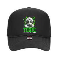 Toxic Gas Mask Ecology Concept Foam Trucker Hat | Artistshot