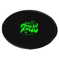 Toxic People - Graffiti Oval Patch | Artistshot