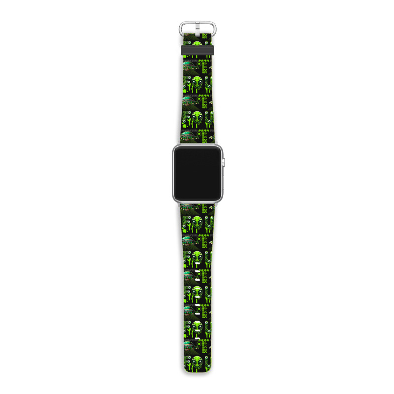 Ufo Alien Y2k Vintage Retro Apple Watch Band | Artistshot