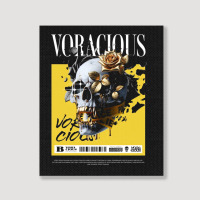 Voracious Skull Portrait Canvas Print | Artistshot