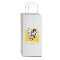 Voracious Skull Double Wine Paper Bag - 6 1/2 X 3 1/2 X 12 3/8 | Artistshot