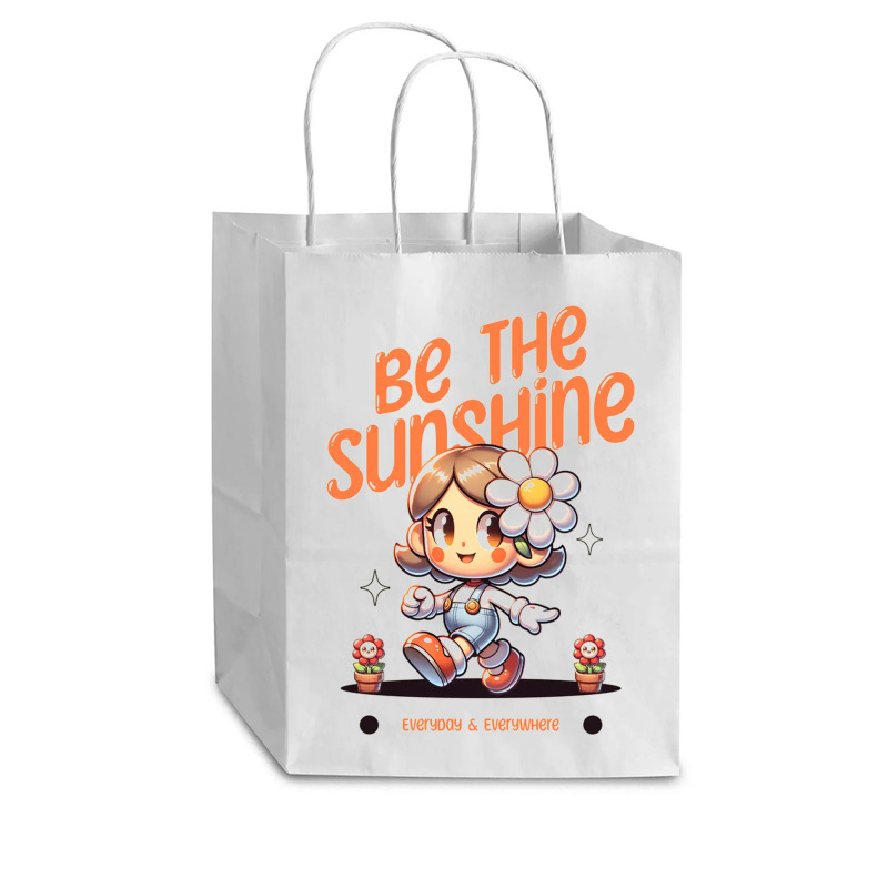 Be The Sunshine Everyday Cub Paper Bag - 8 X 4 1/2 X 10 1/4 | Artistshot