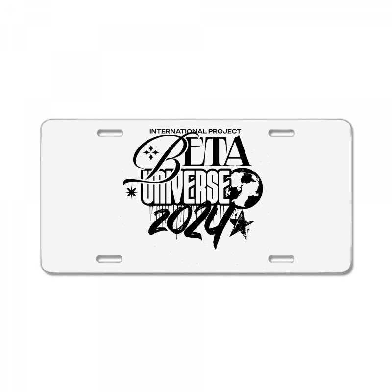 Beta Universe License Plate | Artistshot