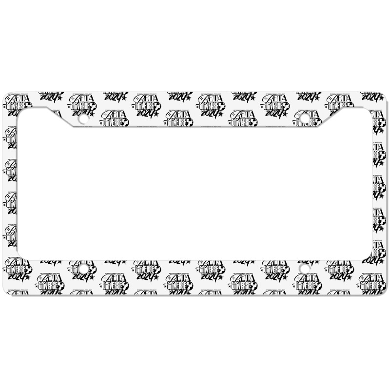 Beta Universe License Plate Frame | Artistshot