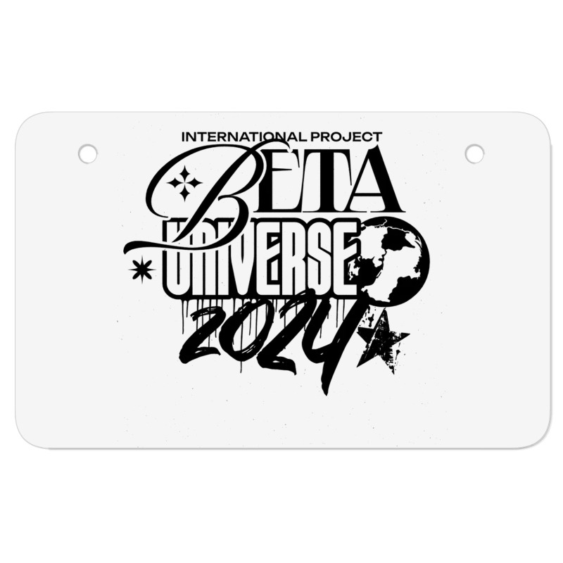 Beta Universe Atv License Plate | Artistshot