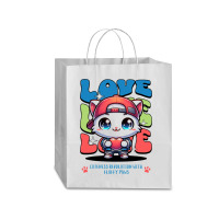 Cat Love Traveler Paper Bag -13 X 6 X 15 3/4 | Artistshot