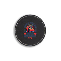 Funny Ladybug Training Quote Round Leatherette Patch | Artistshot