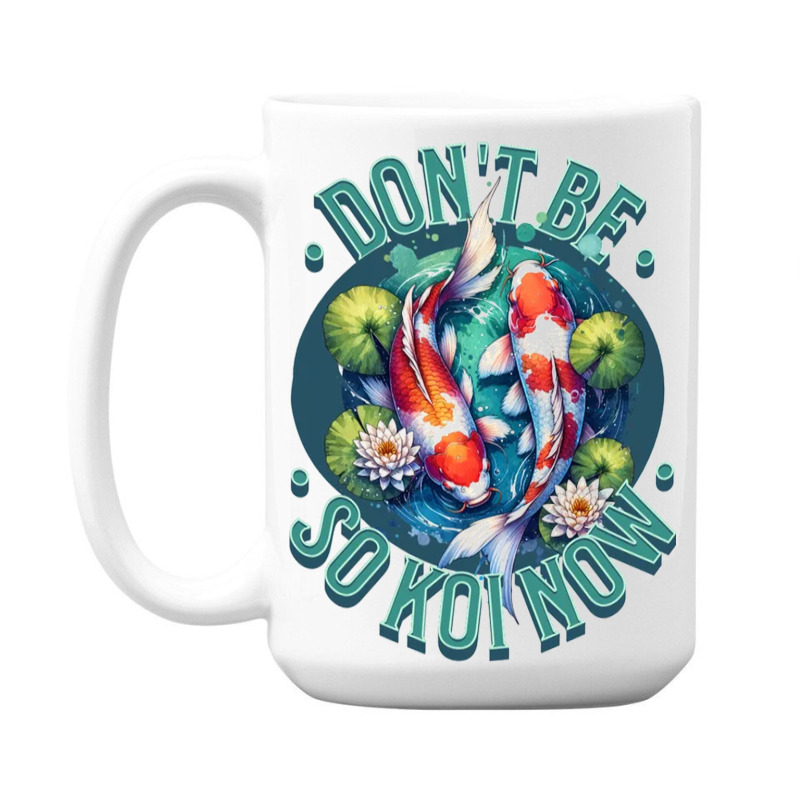 Koi Fish 15 Oz Coffee Mug | Artistshot