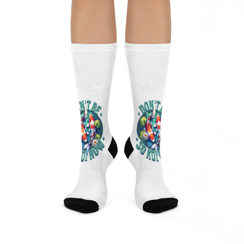 Koi Fish Crew Socks | Artistshot