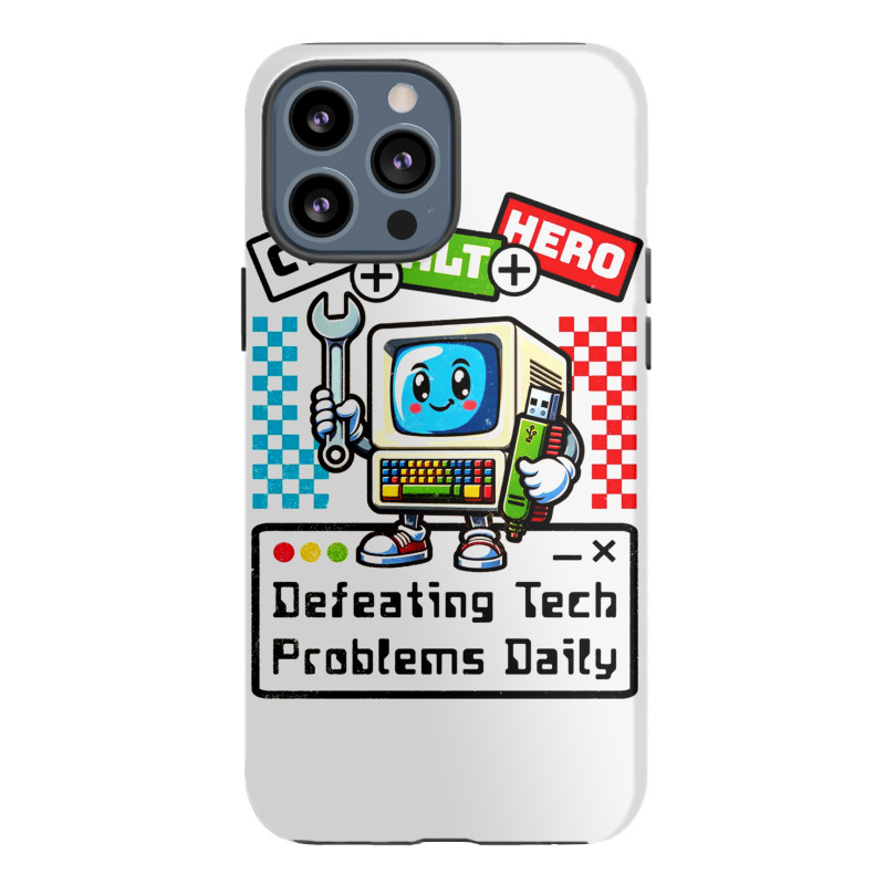 Retro Computer Master Cute Mascot Iphone 13 Pro Max Case | Artistshot