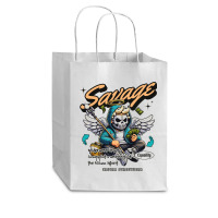 Savage Casual Cub Paper Bag - 8 X 4 1/2 X 10 1/4 | Artistshot