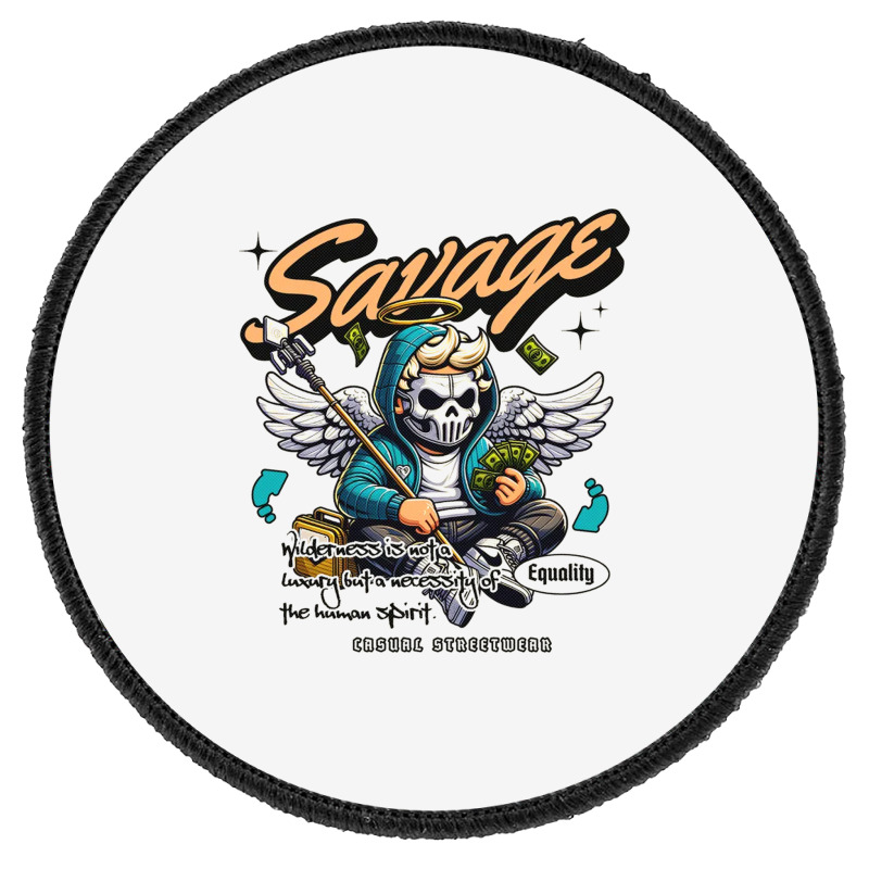 Savage Casual Round Patch | Artistshot