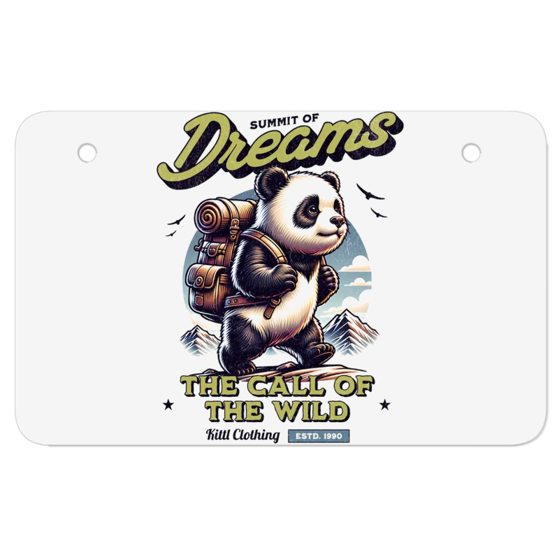 Summit Of Dreams Atv License Plate | Artistshot