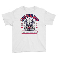 Teddy Bear X-ray Skeleton Heart Love Funny Cool Qu Youth Tee | Artistshot