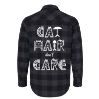 Cat Hair Don´t Care Flannel Shirt | Artistshot