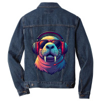 Dj Manatee Men Denim Jacket | Artistshot