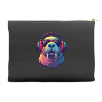 Dj Manatee Accessory Pouches | Artistshot