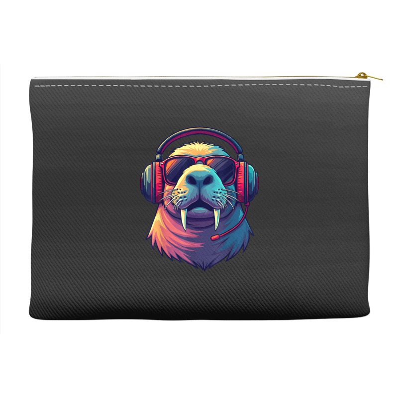 Dj Manatee Accessory Pouches | Artistshot