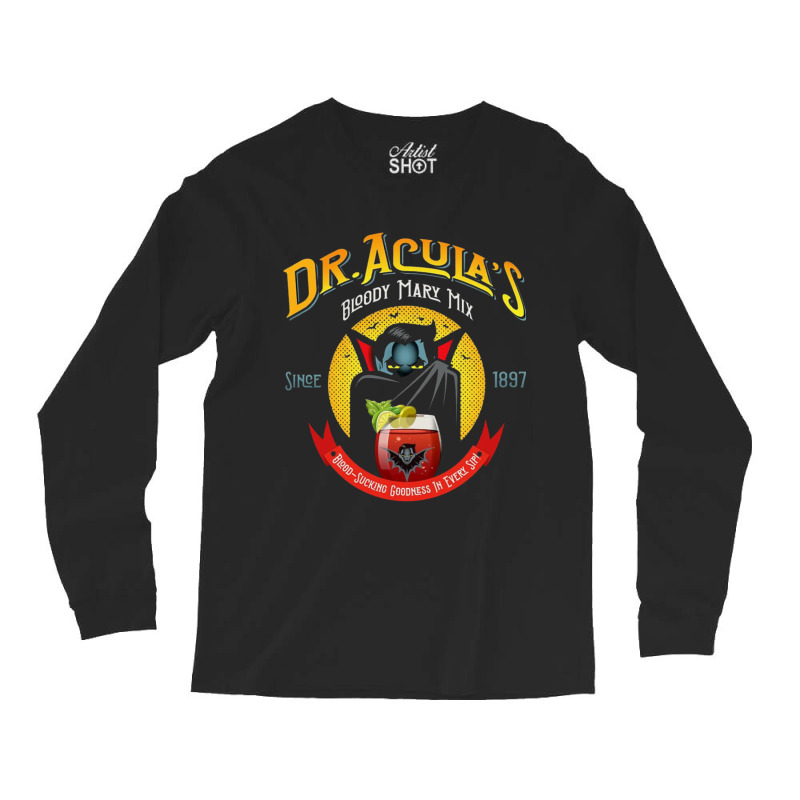 Dr. Acula's Bloody Mary Mix Long Sleeve Shirts | Artistshot