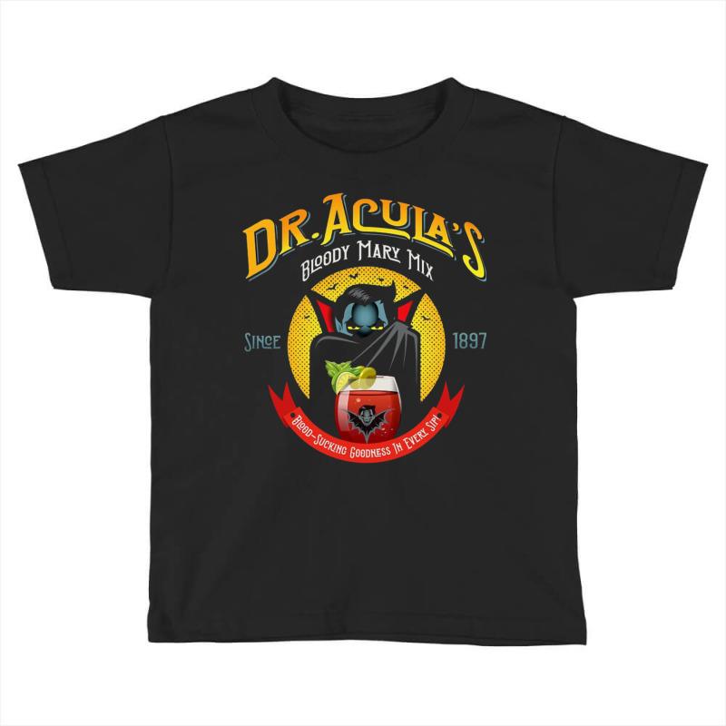 Dr. Acula's Bloody Mary Mix Toddler T-shirt by Teresa Simmons | Artistshot