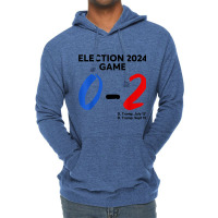 Election 2024 Game 0   2 You Missed Funny Again Lightweight Hoodie | Artistshot