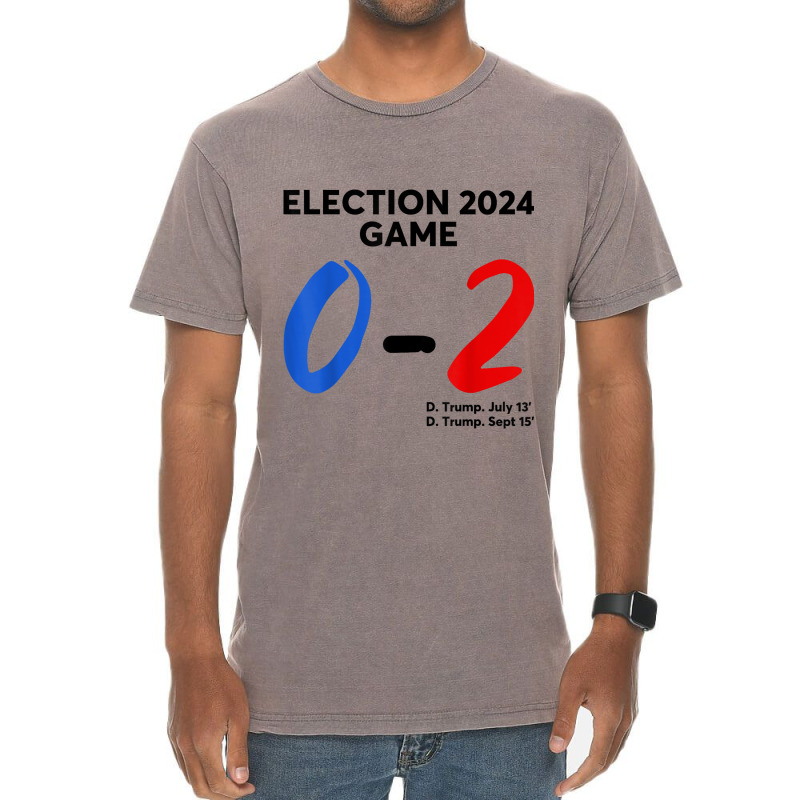 Election 2024 Game 0   2 You Missed Funny Again Vintage T-shirt | Artistshot