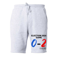 Election 2024 Game 0   2 You Missed Funny Again Fleece Short | Artistshot