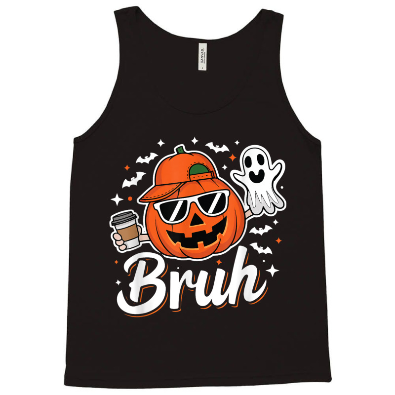 Funny Halloween Pumpkin Coffee Tank Top | Artistshot