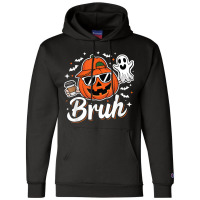 Funny Halloween Pumpkin Coffee Champion Hoodie | Artistshot