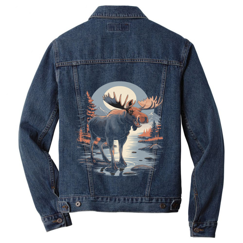 Moon Moose Men Denim Jacket | Artistshot