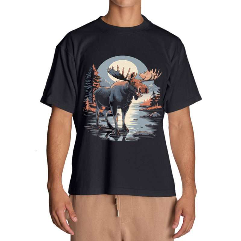 Moon Moose Urban Heavy T-shirt | Artistshot