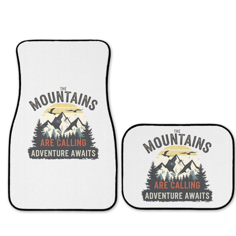 The Mountains Are Calling 2 Full Set Car Mats | Artistshot