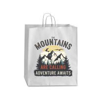 The Mountains Are Calling 2 Queen Paper Bag - 16 X 6 X 19 1/4 | Artistshot